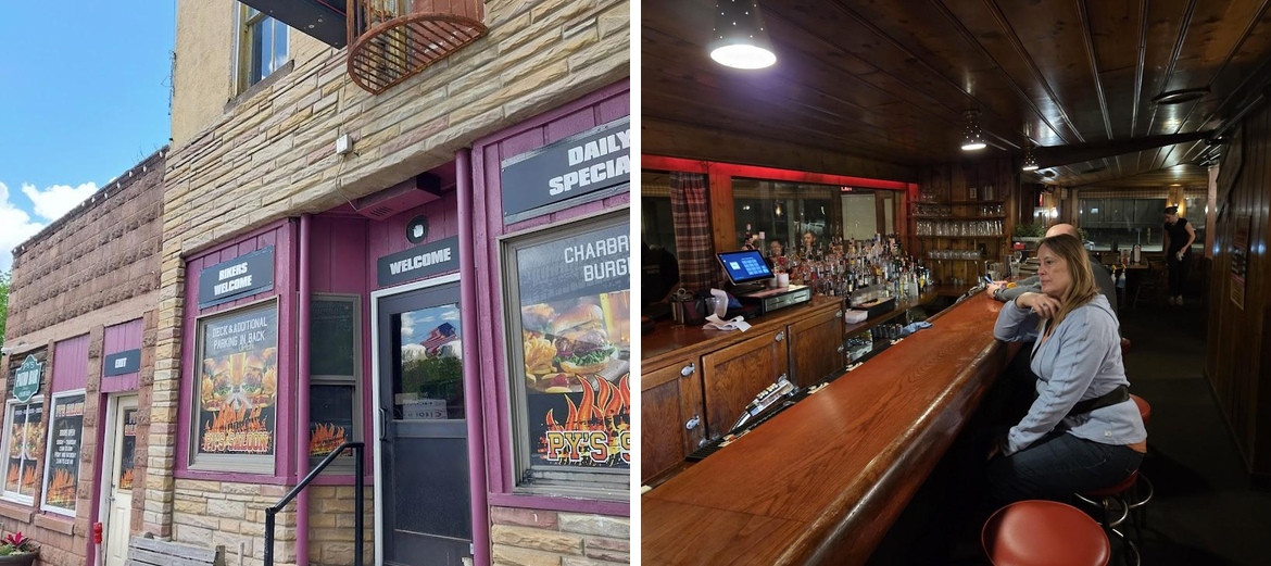 PY's Saloon Menu