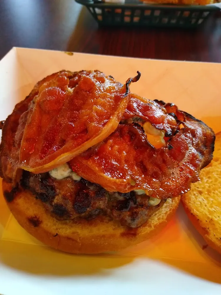 Black and Blue Burger